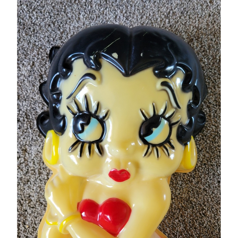 Vintage 1992 Betty Boop Blow Mold Wall Lamp 24" Works! Headlites Collectibles - Picture 3 of 10